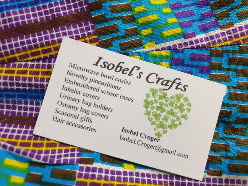 isobel crafts business card